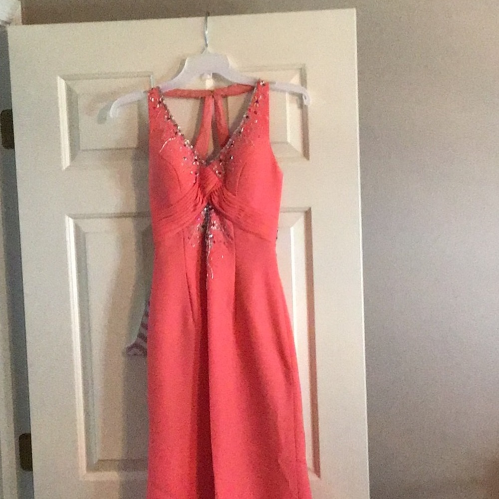 Prom gown worn one time. Size zero